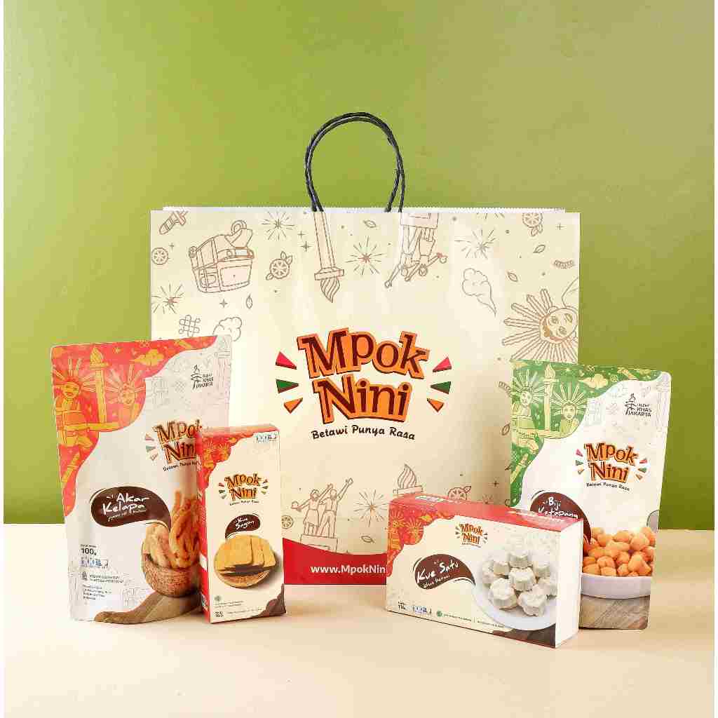 PAKET OLEH OLEH KHAS JAKARTA JABANIN | Oleh Oleh Betawi | Mpok Nini