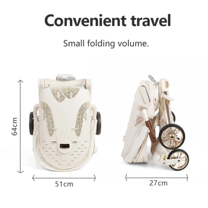 FREE BUBLEWRAP Stroller baobaohao V16 original