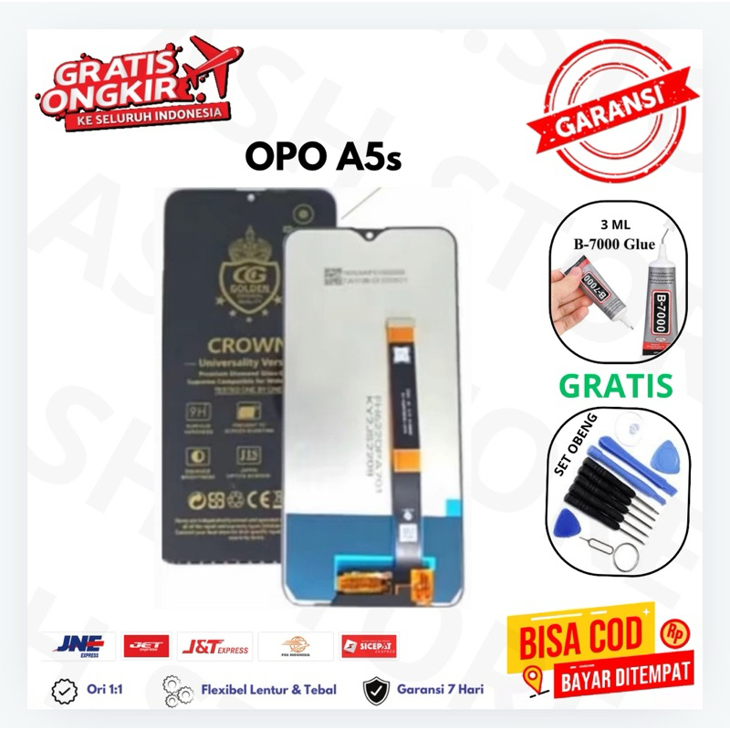 LCD TOUCHSCREEN OPO A5s FULLSET ORIGINAL FREELEM OBENG
