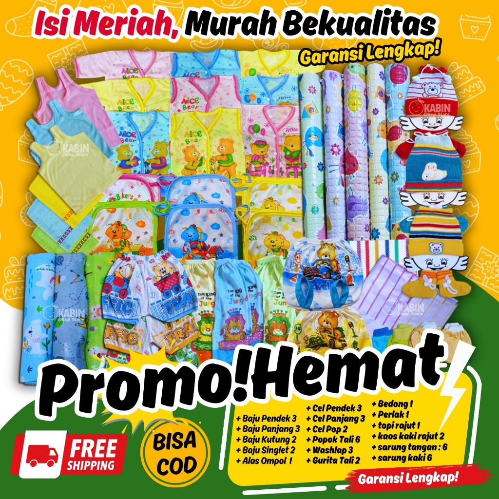 Mby - Paket Perlengkapan Bayi Lahir - Paket Lahiran - Kado Lahiran - Perlengkapan Lahiran, LENGKAP