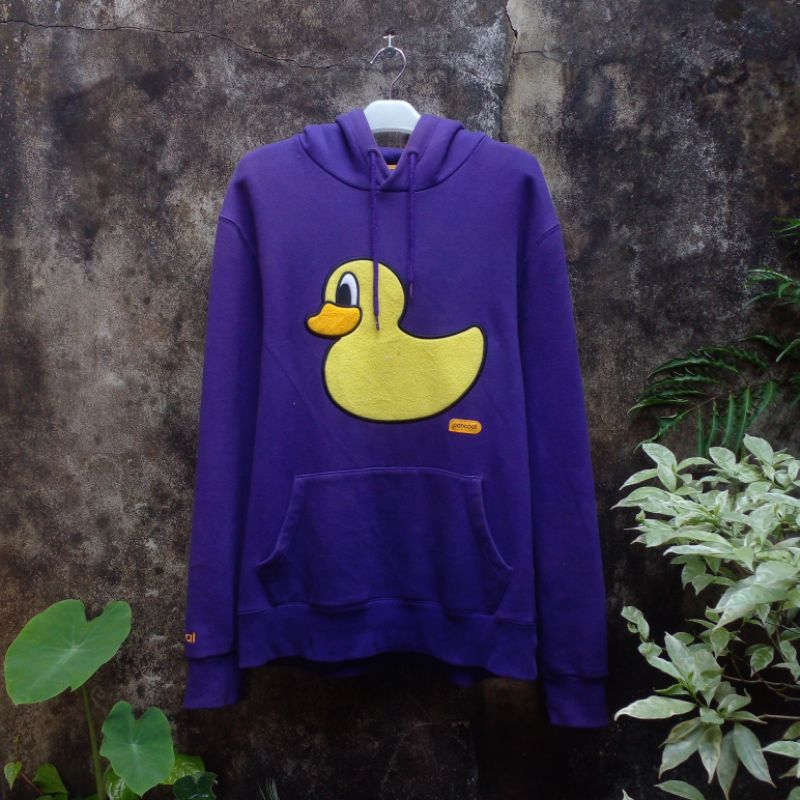 Hoodie pancoat ungu