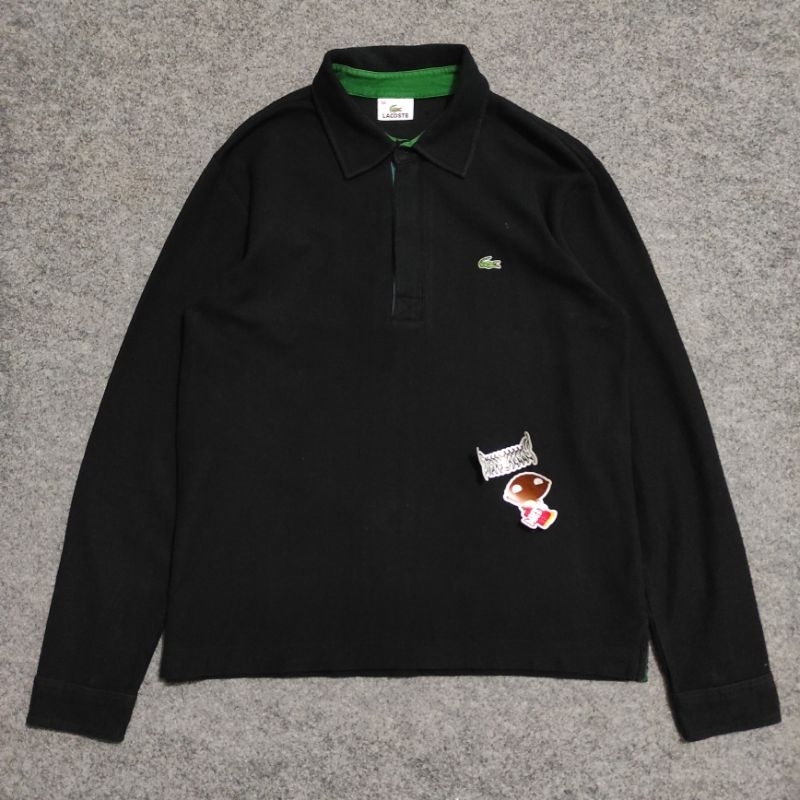 Lacoste Halfzip Polo Rugby Shirt