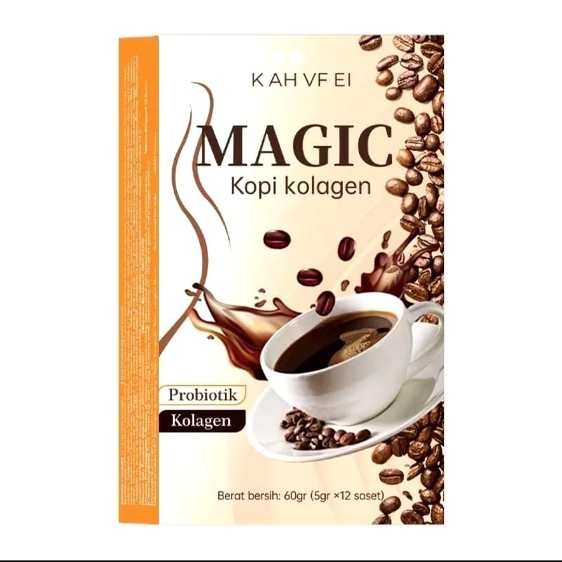 

1 BOX KOPI KOLAGEN MAGIC ISI 12 SASET