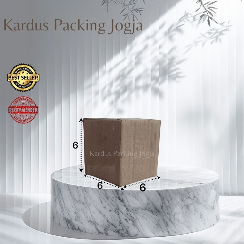 

Kardus Packing 6x6x6 Cm