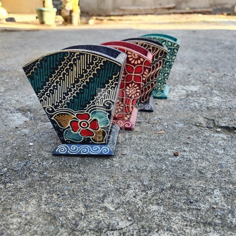 Tempat Tisu Lipat | Tempat Tisu Batik | Tempat Tisu Kayu | Khas Jogja Souvenir