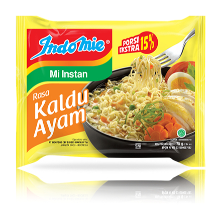 

INDOMIE MIE INSTANT KALDU AYAM PCK 75g