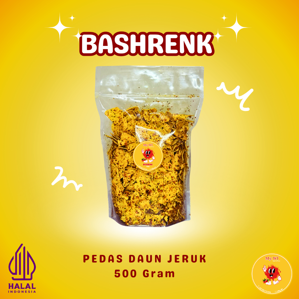 

500GR BASRENG KOIN PEDAS GURIH DAUN JERUK CIKRUH MY.WI SNACK