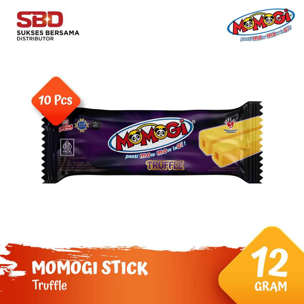 

Momogi Stick 12gr - Truffle [1 Box @ 10 + 1Pcs]
