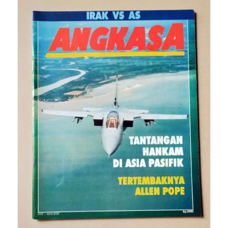 Majalah Angkasa Edisi Perdana No.1 / Oktober 1990 : Irak vs AS - Tertembaknya Allen Pope