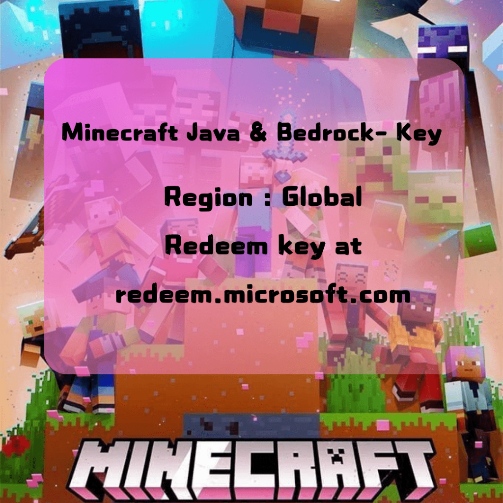 Jual Akun Minecraft Java & Bedrock Edition Windows Via Kode Redeem: Dapatkan Akses Lengkap Kedua Ver