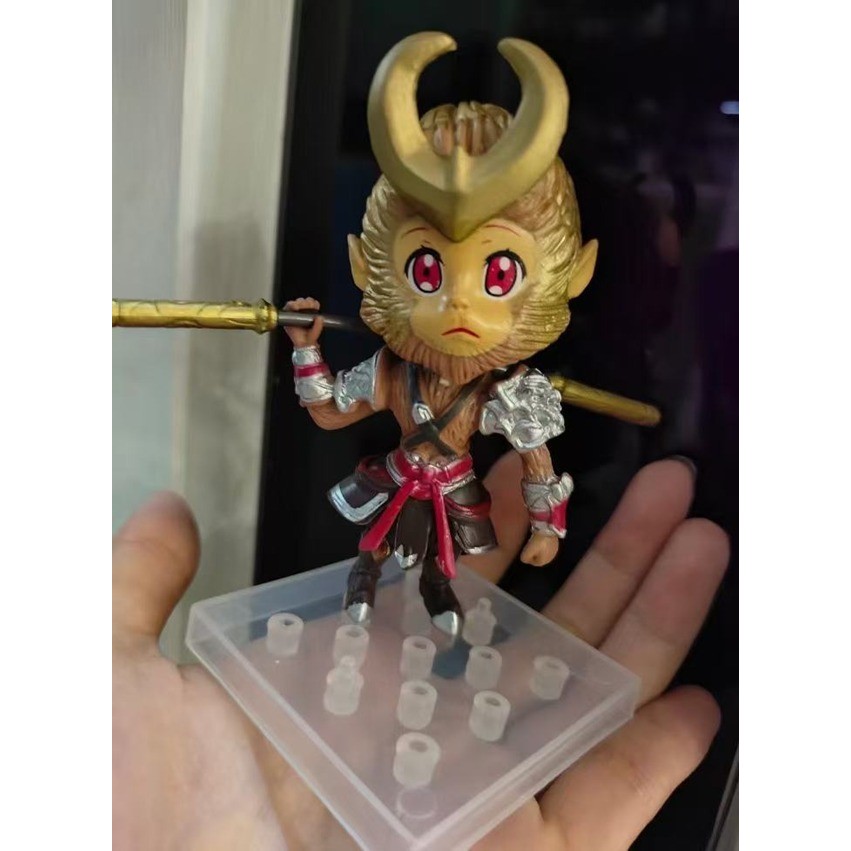 sungokong kera sakti custom figure toppper cake Mainan Figure Monkey king Dekorasi Kue Patung Raja K