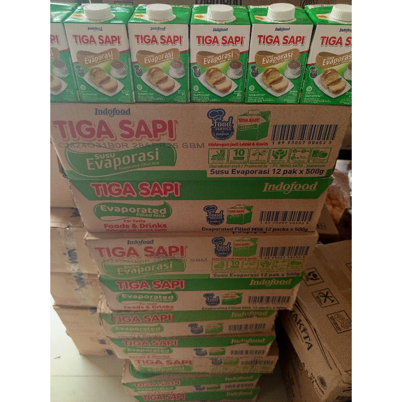 

Susu Evaporasi Tiga Sapi - Tiga Sapi Evaporated 500gr