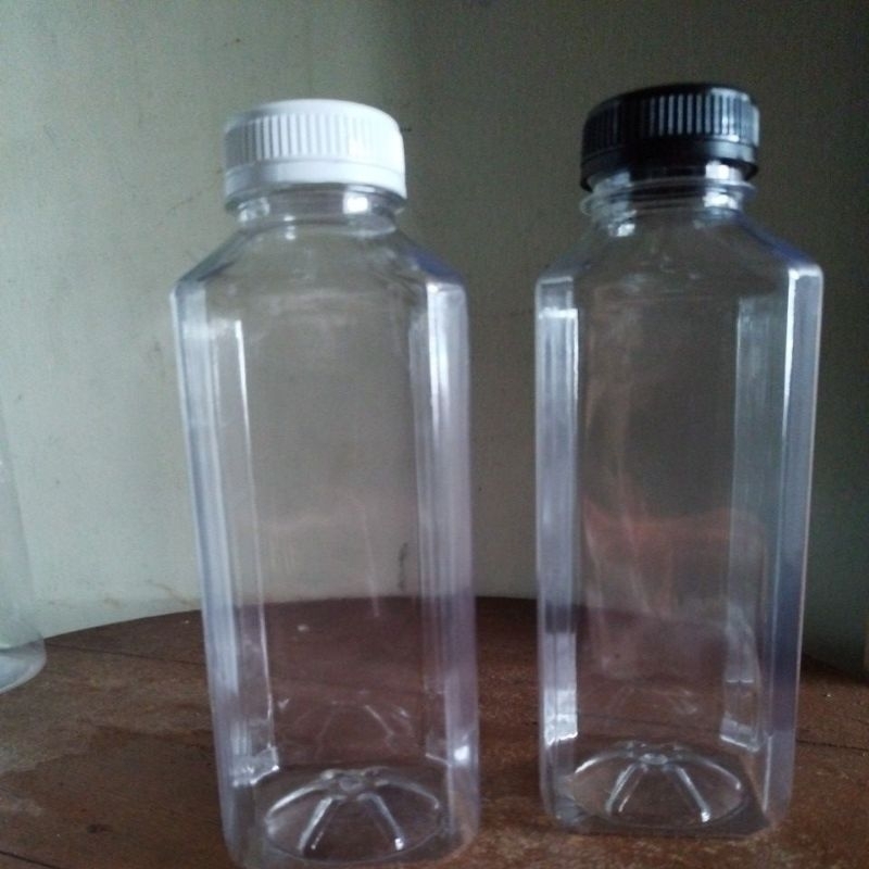 botol plastik 500 ml /botol kotak 500 ml (tebal) /kick 500 ml /kale kotak 500 ml
