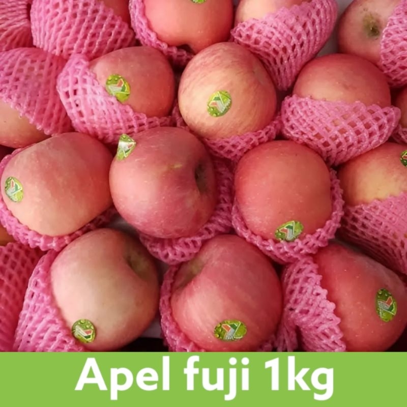 

Apel Fuji import | buah import 1kg (isi 5-6)