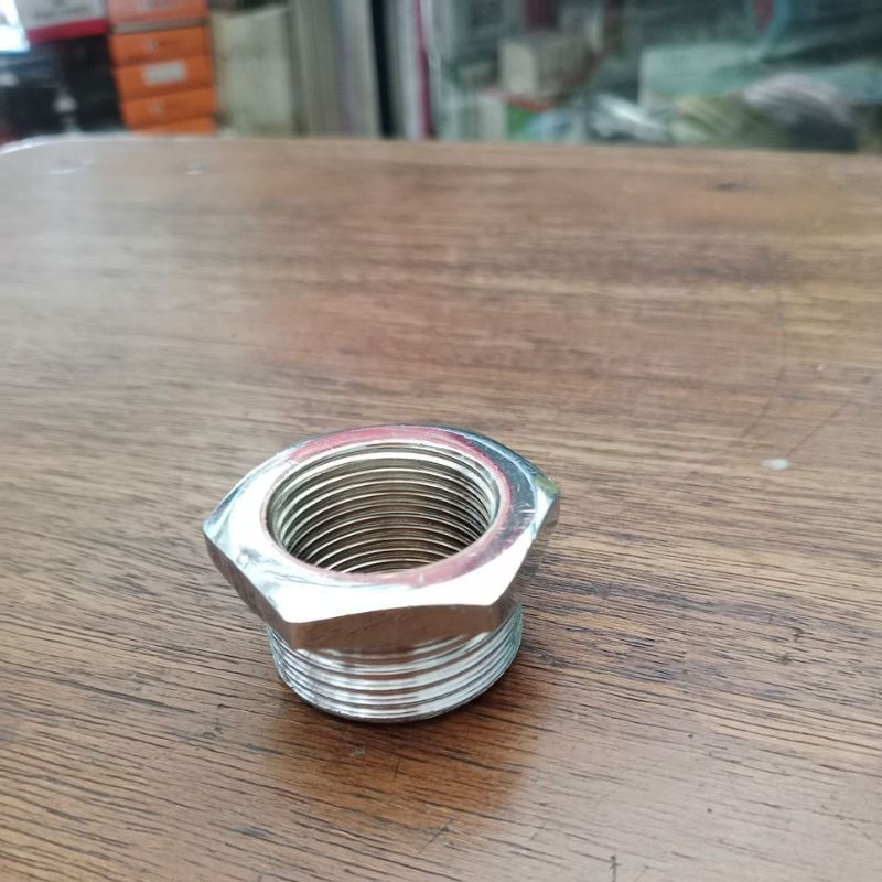 Verlok ring. over ring drat dalam 3/4 x drat luar 1 inch