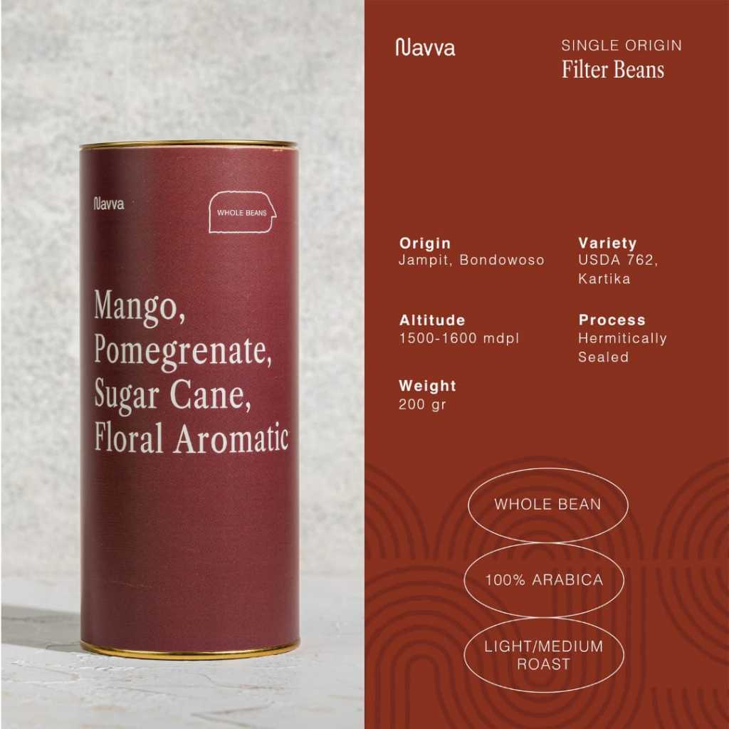 

200 gr Filter Beans Arabica Manual Brew Ijen Anaerob Hermitically Sealed / Biji Kopi Sangrai Arabika V60