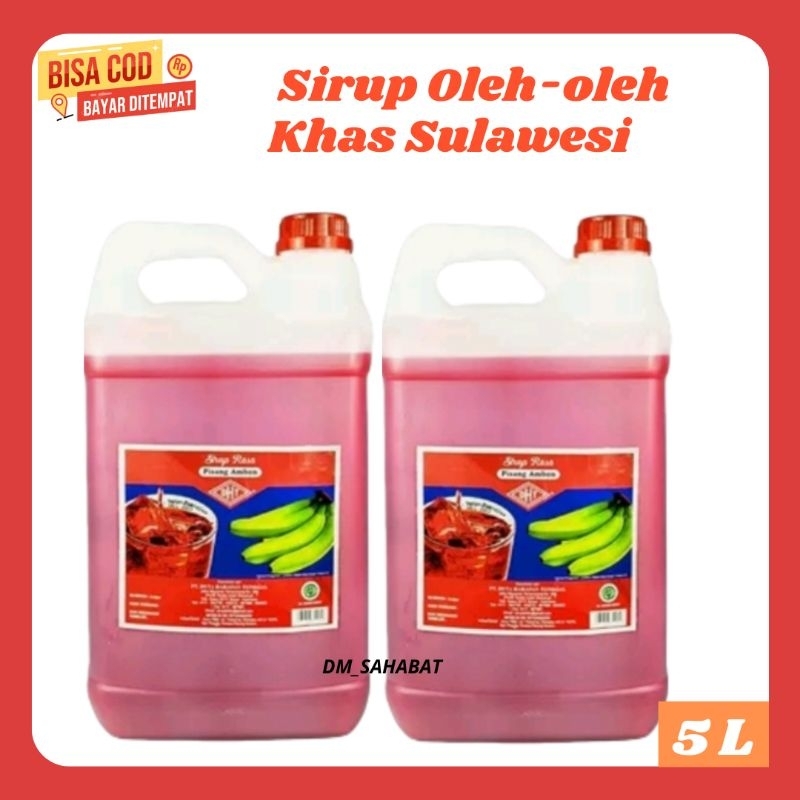 

sirup DHT 5 liter asli khas Sulawesi