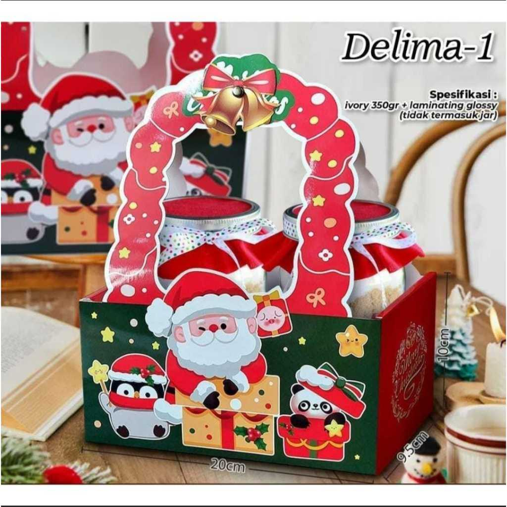 

Box Delima 1 / Box Jar Isi 2 / Box Hampers Edisi Natal