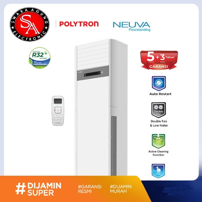 Ac Floor Standing 5 PK Polytron Type : PSF-5032 - Ac Berdiri ( Unit Only ) MEDAN