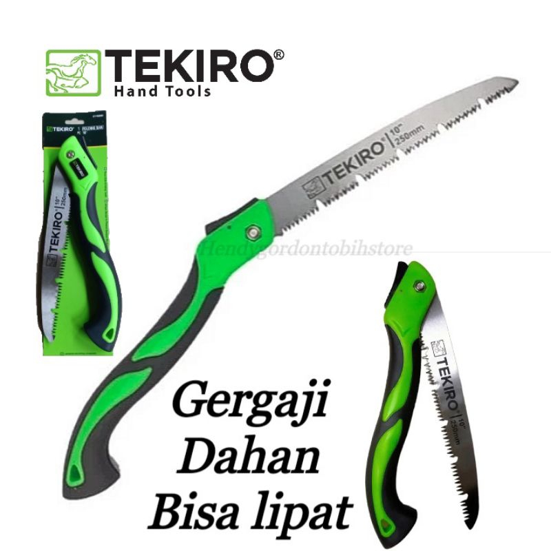 Tekiro Gergaji Dahan Lipat / Gergaji Ranting dahan / Folding saw Tekiro