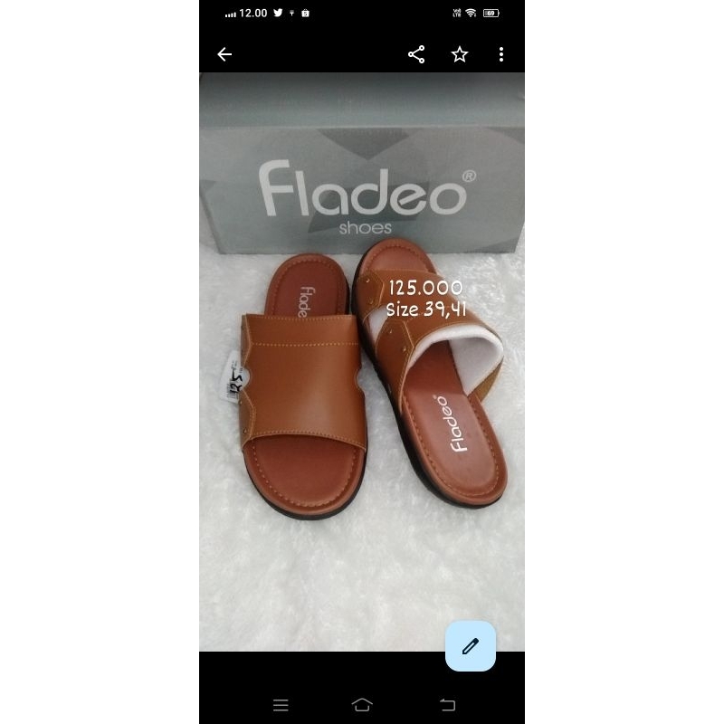 Sandal fladeo matahari ori