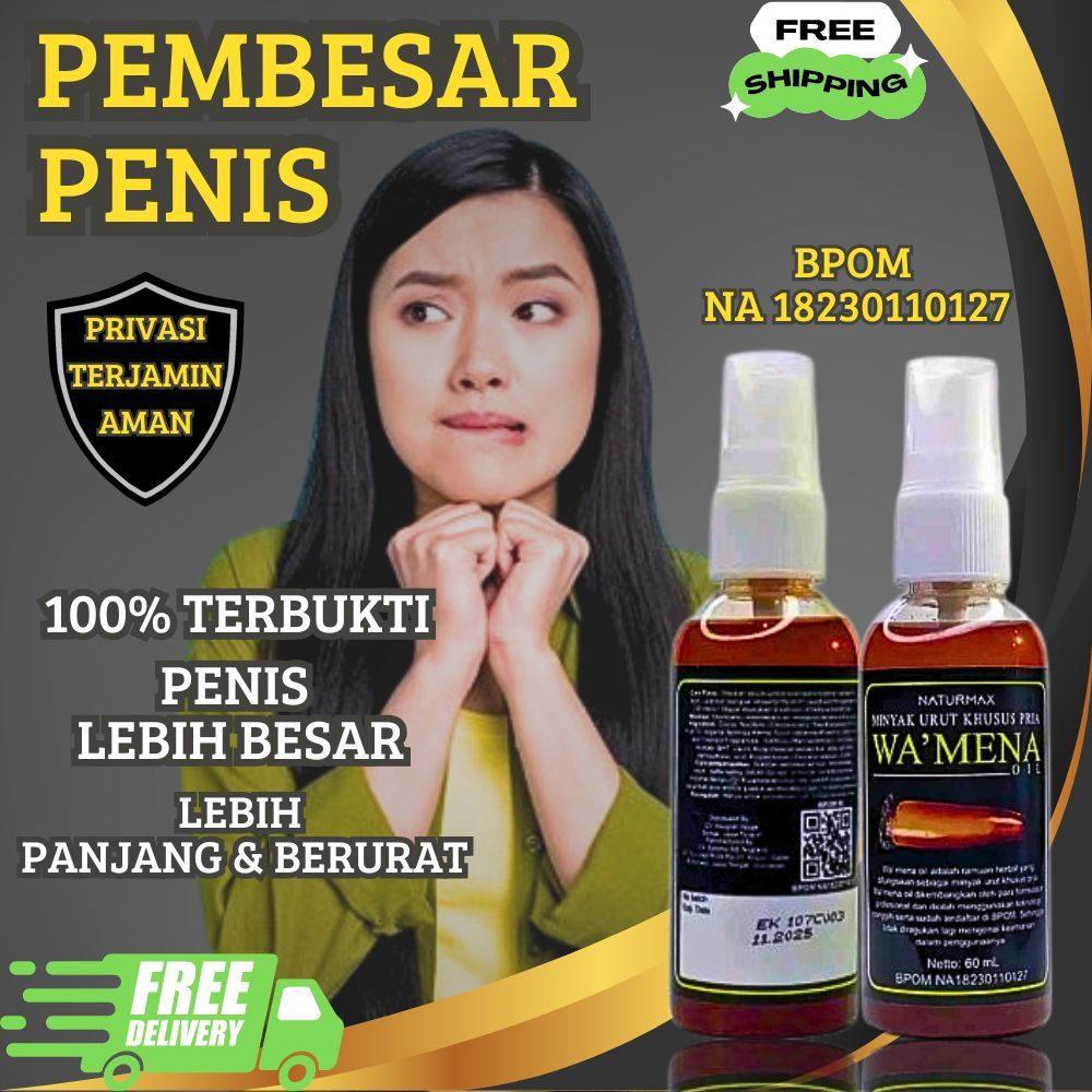 Pembesar Pennis Obat Pembesar Kelamin Pria Minyak Wamena Daun Tiga Jari Asli 100% Original BPOM