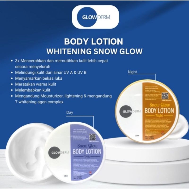 Body Lotion Whitening Snow Glow