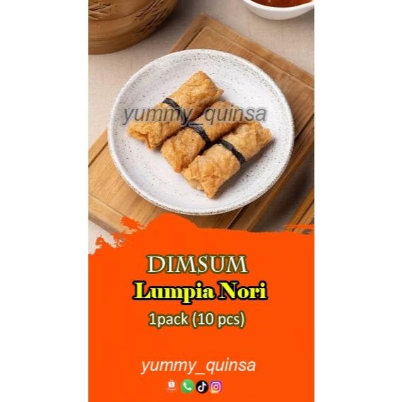 

Dimsum Yummy Frozen-Lumpia Nori (1Pack isi 10pcs)
