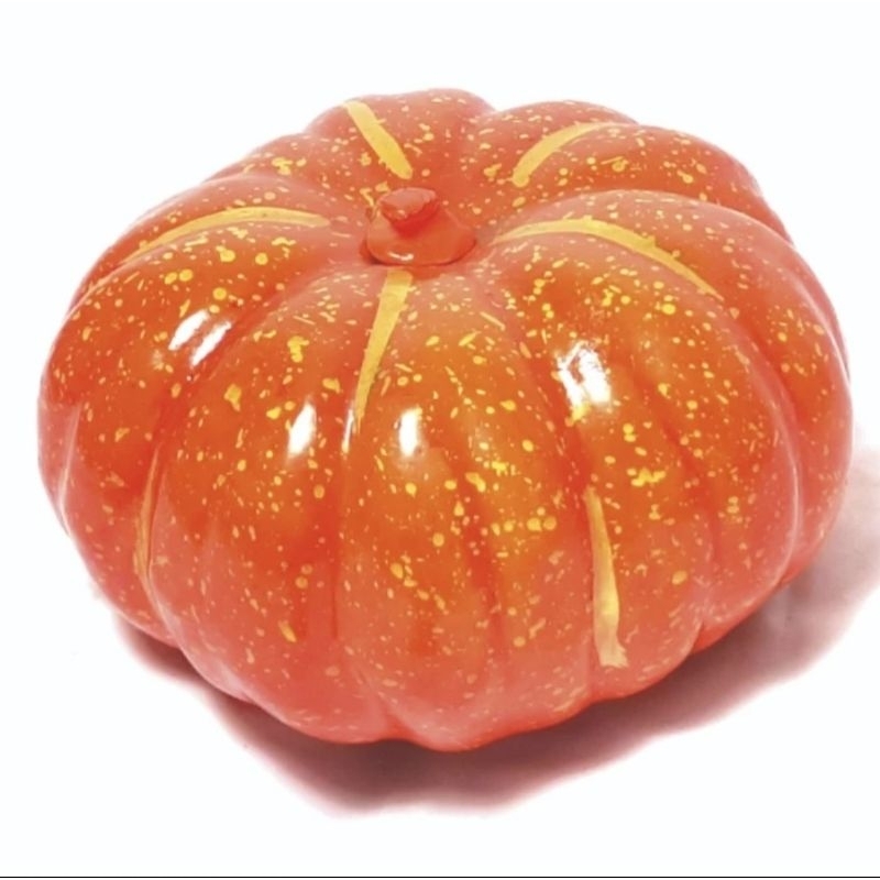 labu artificial labu hias pumpkin halloween labu kuning