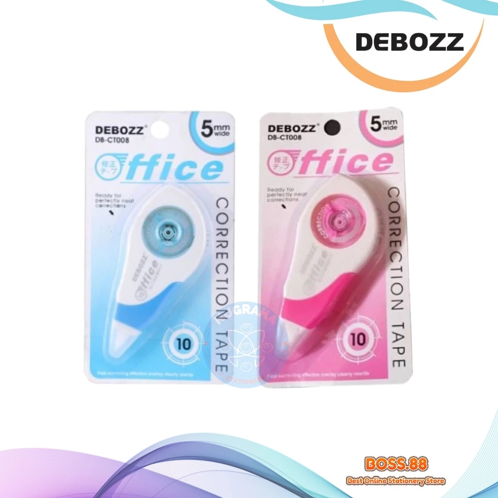 

CORRECTION TAPE (CT) DEBOZZ CT-008 (1 PCS)