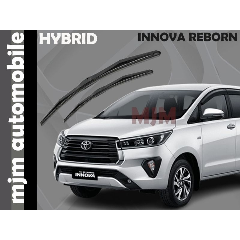 wiper hybrid frameless mobil Innova Reborn