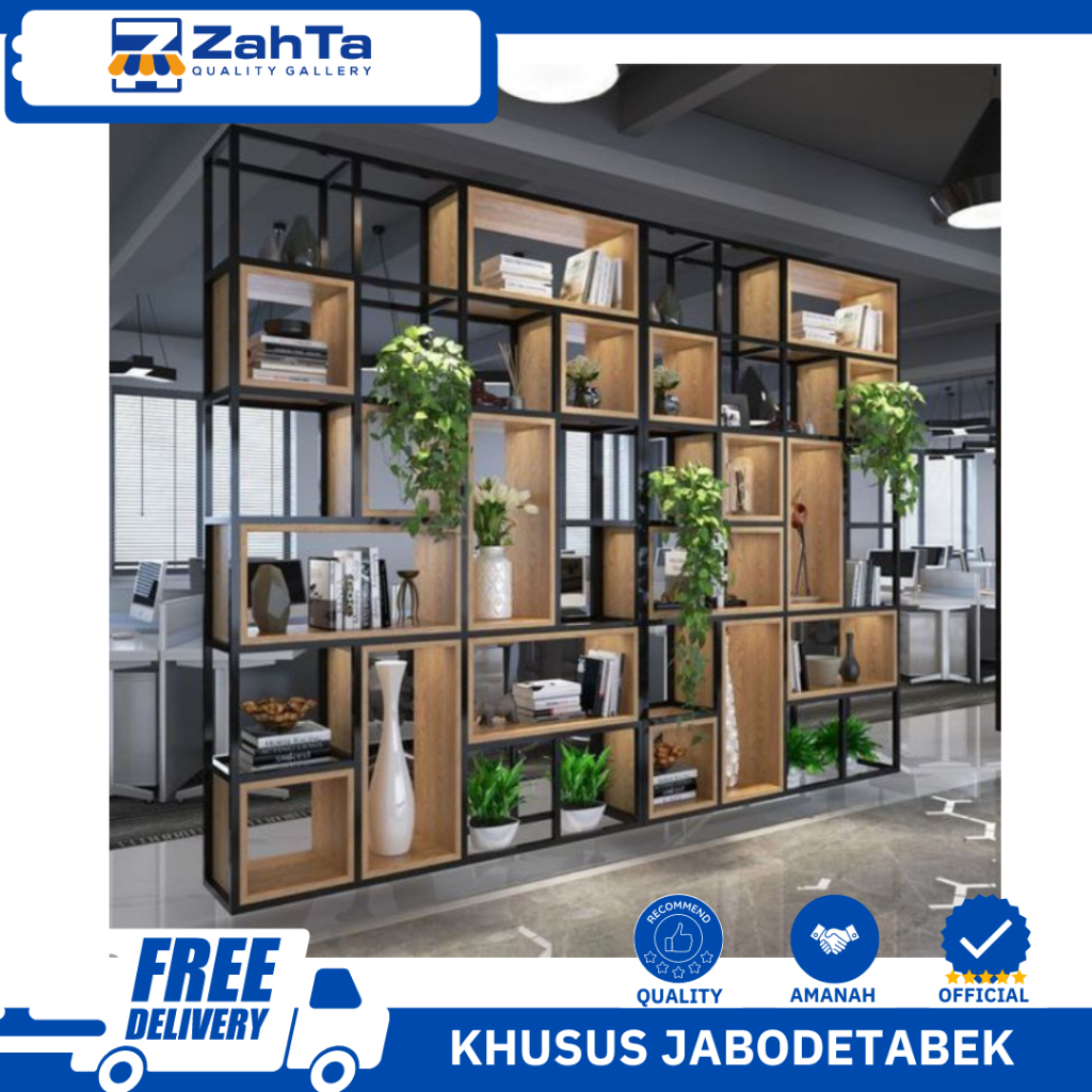 ZAHTA - PARTISI PEMBATAS RUANG KANTOR PEMBATAS RUMAH