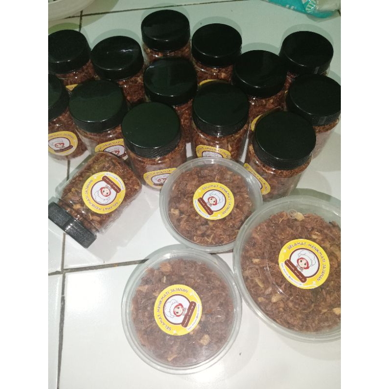 

goreng garem/siwang/terasi bawang 100gr