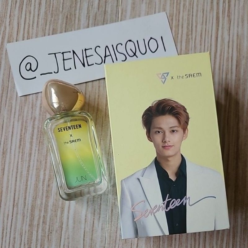 SEVENTEEN The Saem Perfume Parfum Jun Botol + Box Only (Tanpa Parfum)