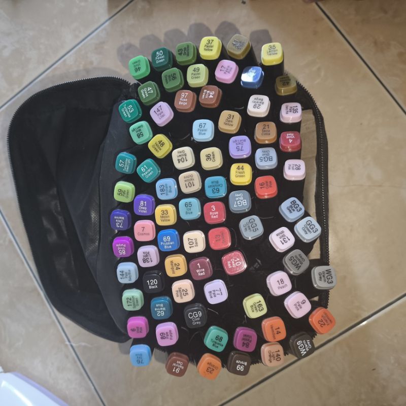 

[PRELOVED] TOUCH Spidol Permanen 80warna