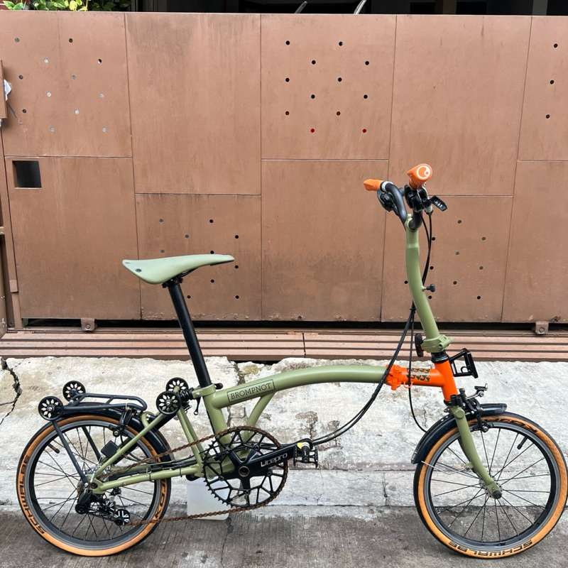 Sepedah lipat Element  pikes gen 2 green nature