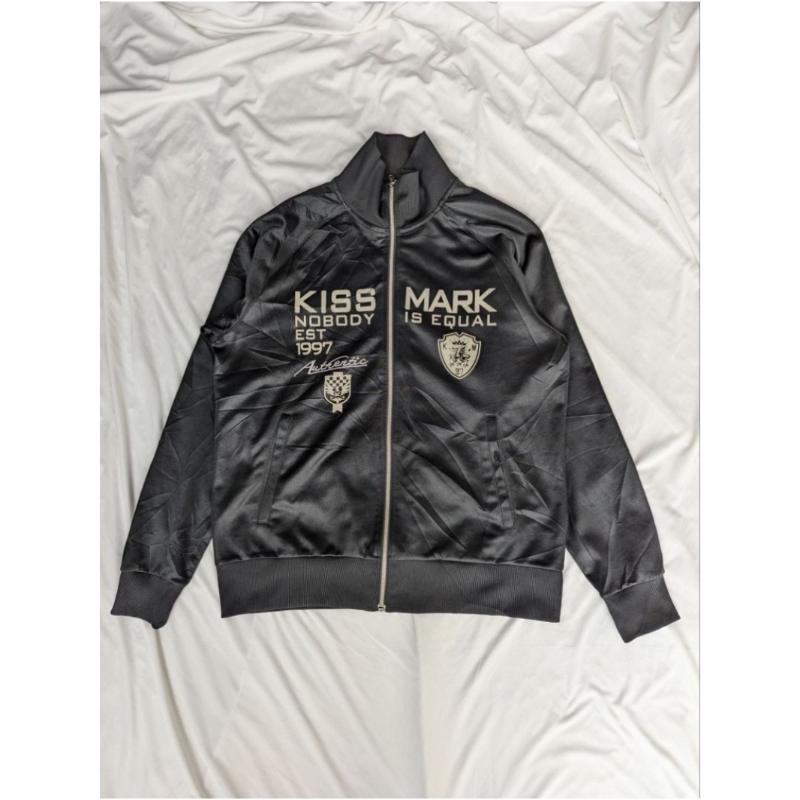 jaket tracktop trining KISSMARK original second pria wanita size XL