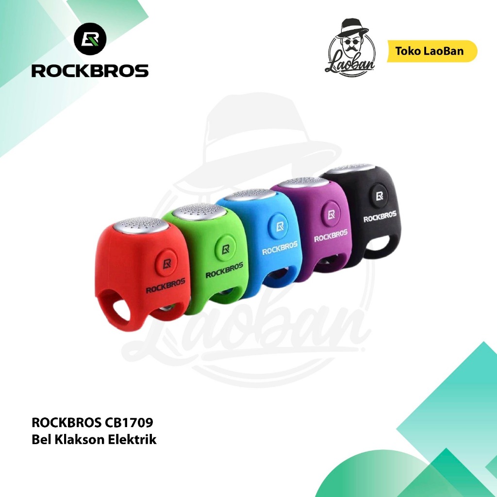 ROCKBROS CB1709 Bel Klakson Elektrik Sepeda 110db - Bel Sepeda Elektrik Klakson Sepeda