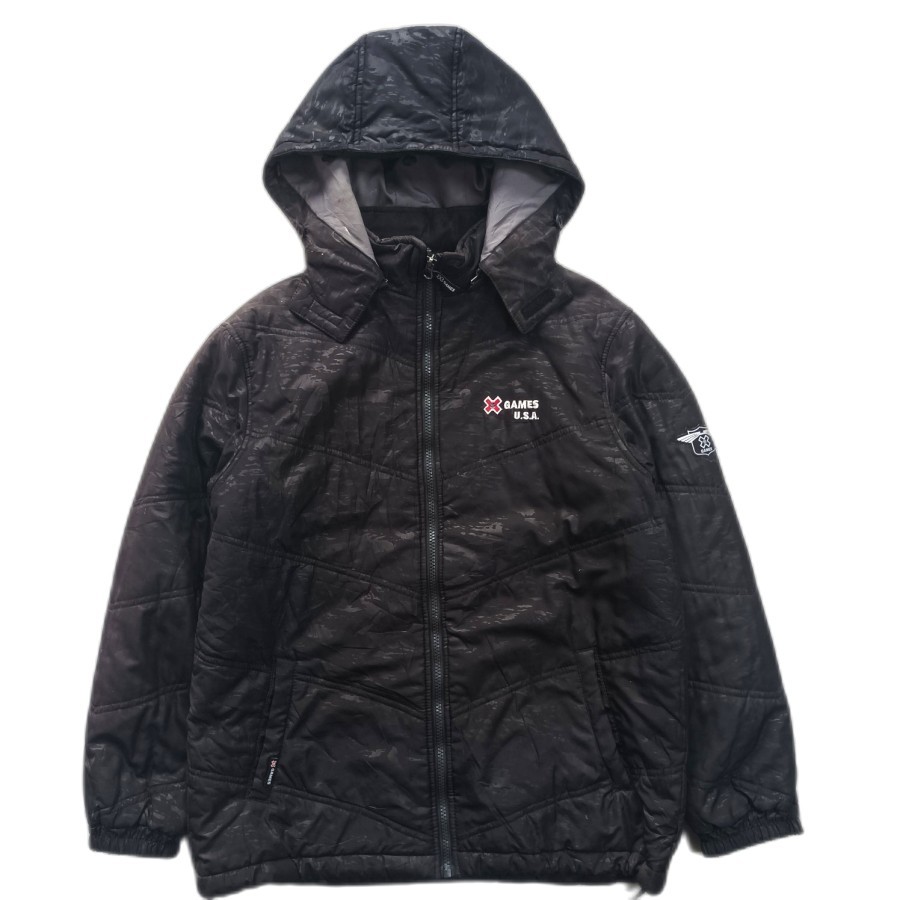 jaket XGames USA tonal camo padded jacket puffer outdoor