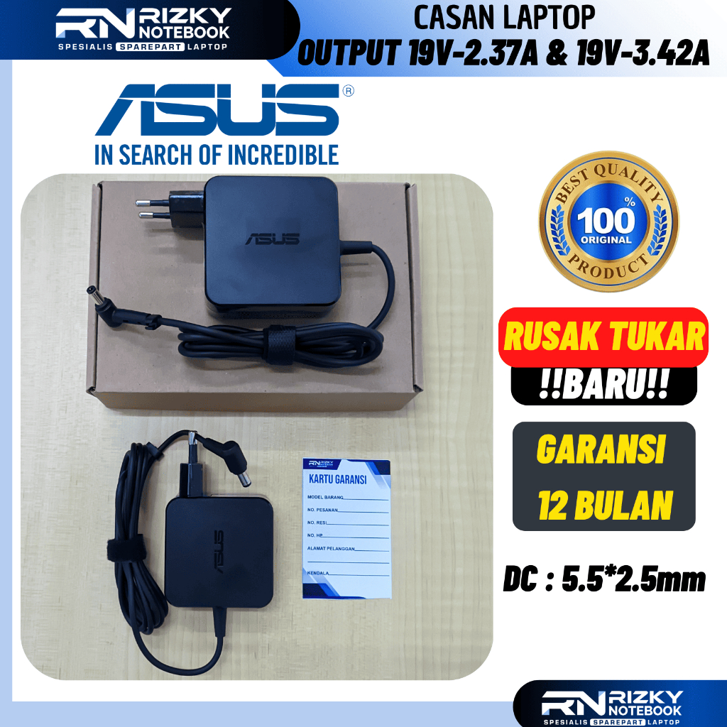 Adaptor charger casan laptop asus Original A455 A455L A450 A450C X451C X450C A450L A46CA