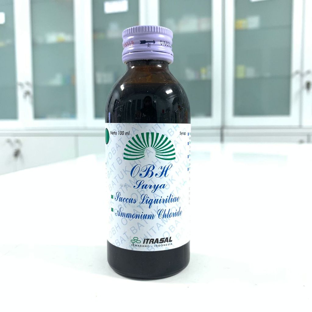 OBH ITRASAL Sirup 100 ml - Obat Batuk Hitam Berdahak