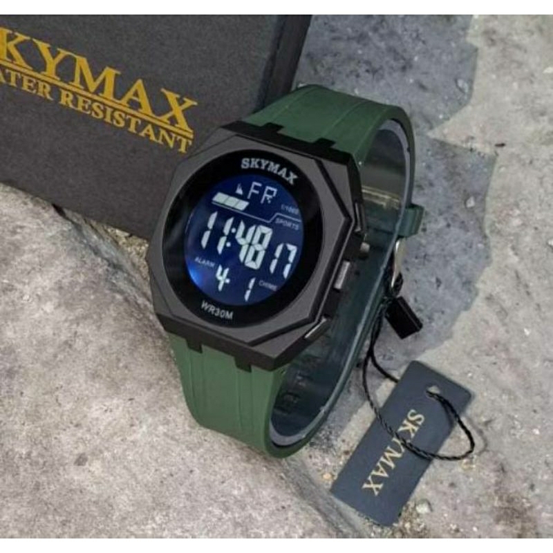 FASHION SALE JAM TANGAN SKYMAX ORI TAHAN BERENANG PRIA KASUAL DIGITAL OUTDOOR