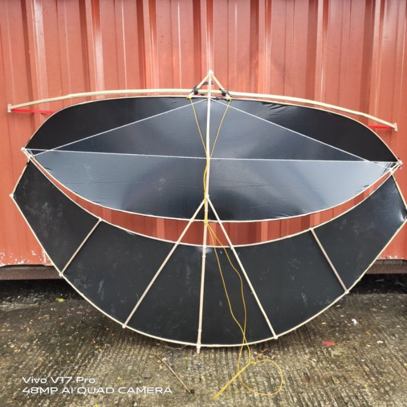 kerangka layangan gapangan // pegon 1meter