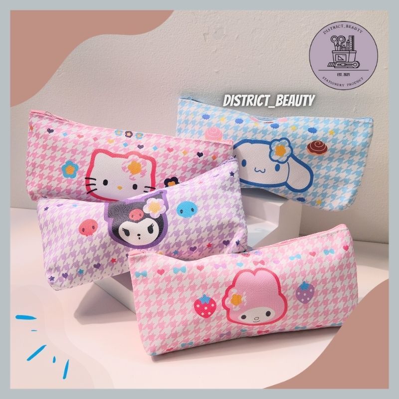 

KOTAK PENSIL KANVAS MUKA SANRIO TEMPAT PENSIL KANVAS SANRIO LUCU TERMURAH BISA COD