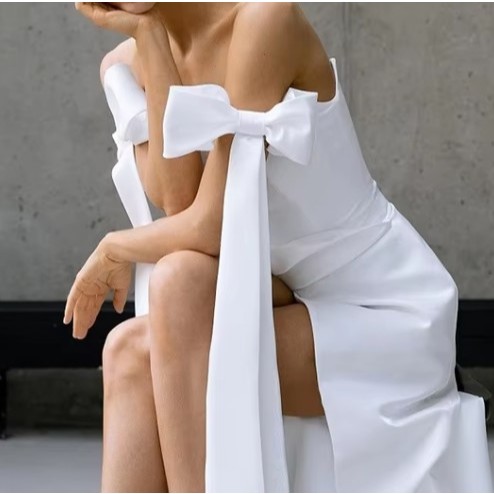 GAUN SABRINA  SABRINA WEDDING DRESS WHITE  PARTY DRESS WEDDING GOWN PERNIKAHAN