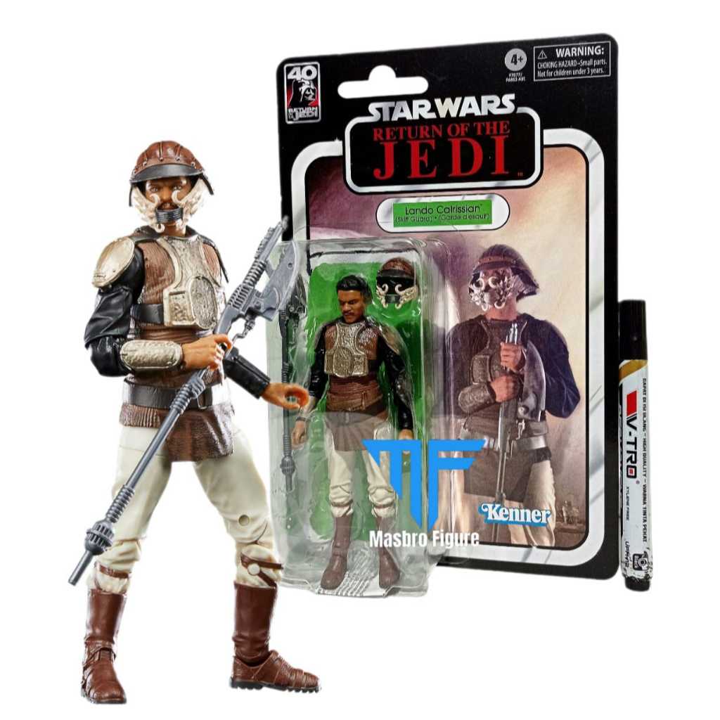 Hasbro Star Wars The Empire Strikes Back 40th Anniversary Black Series Kenner Lando Calrissian (Skif
