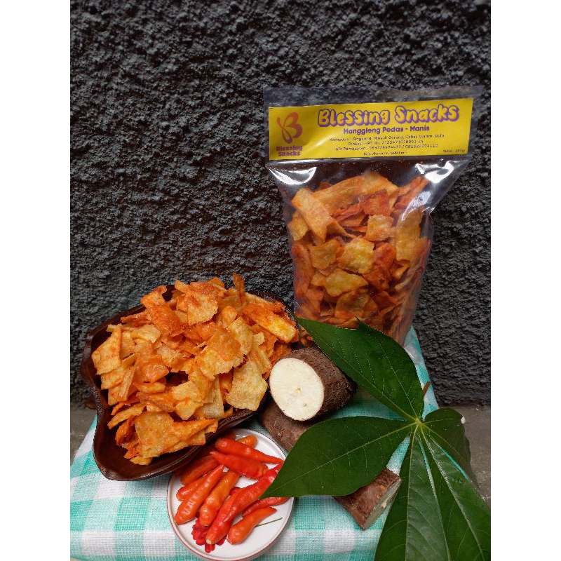 

Manggleng Renyah Pedas Manis - 200gram