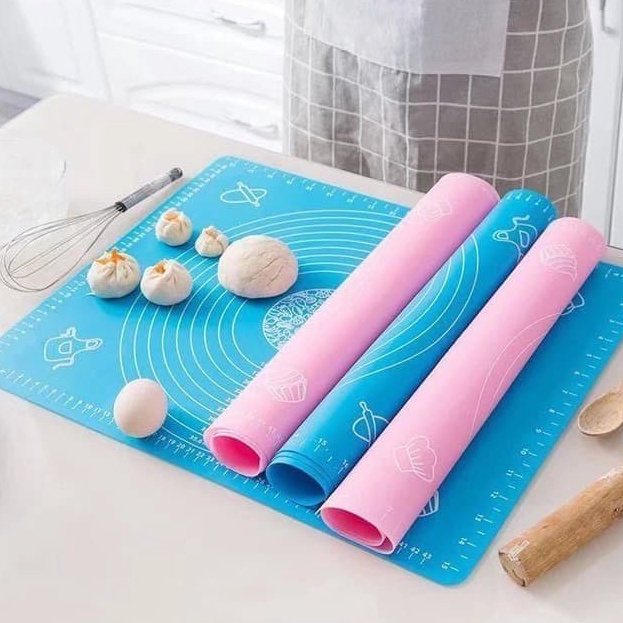 SALE Alas adonan kue Alas Silikon Super Jumbo Mat Pastry Scale Matras Adonan