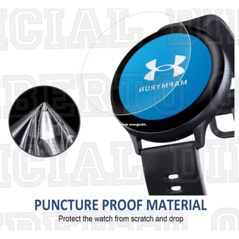 Anti gores Perfect Fit for samsung Galaxy watch active 2 44mm Tempered glass