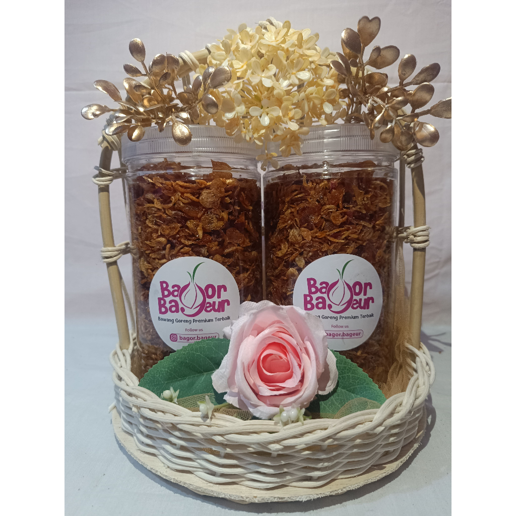 

Bawang Goreng Premium Kriuk Gurih Wangi - Jar 1000ml